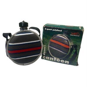 TexSport 2-Quart Polylined Blanket Covered Desert Canteen